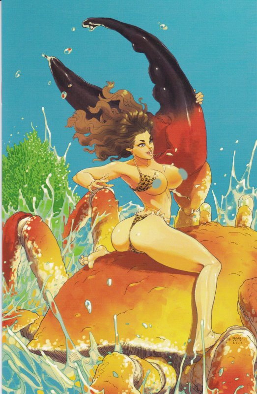 Cavewoman Gone Fishing Raffaele Ricciardi Cover H NM