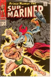 SUB MARINER 4 G+ Aug. 1968 COMICS BOOK