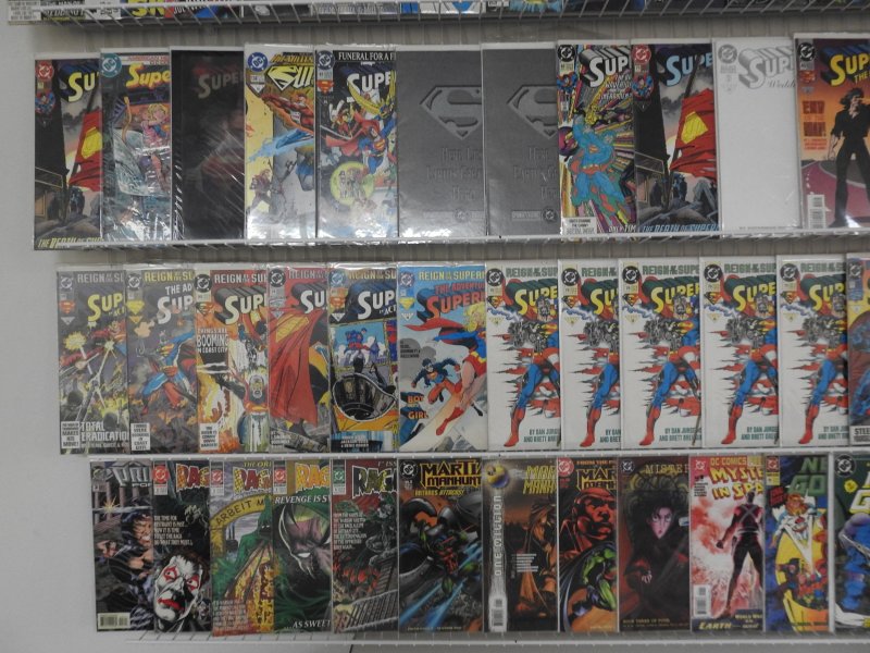 Huge Lot 130+ Comics W/ Superman, Swamp Thing, Conan, +More! Avg VF- Condition!