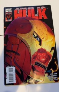 Hulk #2 (2008) red Hulk vs Ironman... Corner ding