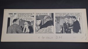 Carol Day #2005 Daily Comic Strip Original Art David Wright 1963