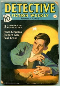 Detective Fiction Weekly Pulp September 3 1938- Richard Sale- Ernst G/VG