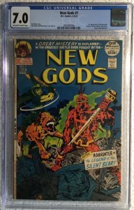 D.C. Comics, New Gods #7, 1st Stepphenwolf, CGC 7.0, OW/White, Look!