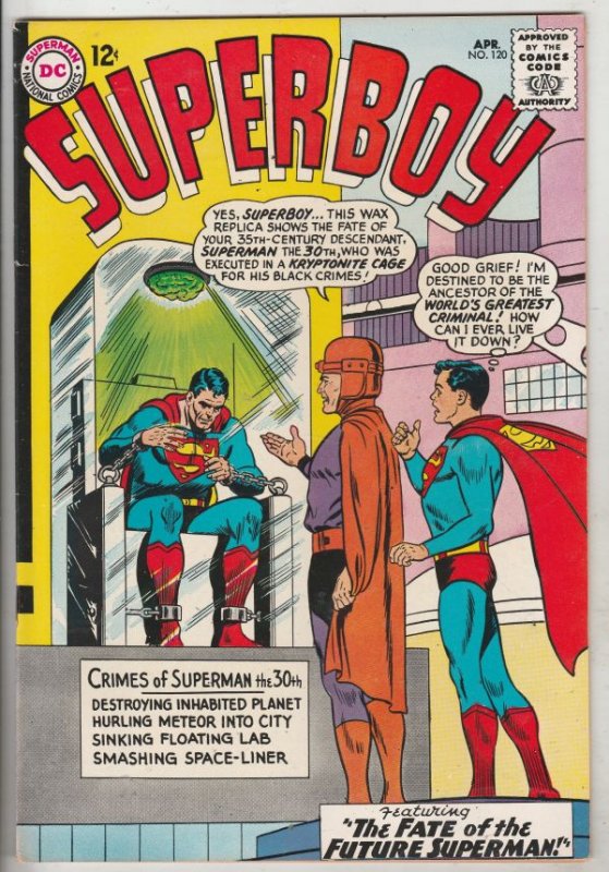 Superboy #120 (Apr-65) VF/NM High-Grade Superboy