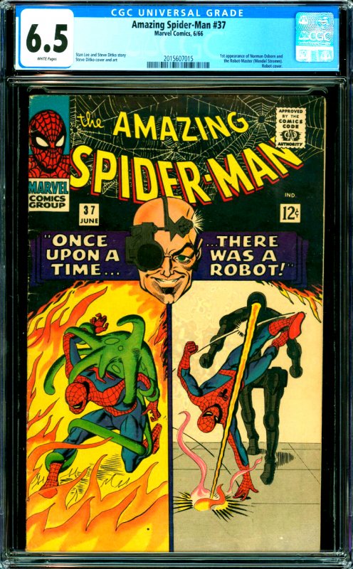 Amazing Spider-Man #37 CGC 6.5