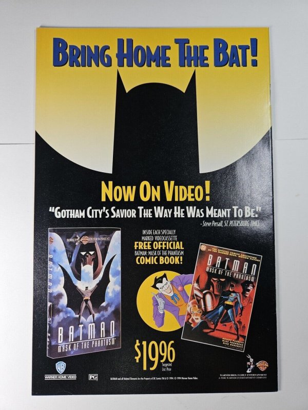 Robin #7 VF+ 1994 Newsstand Knightquest Finale DC Comics C145A