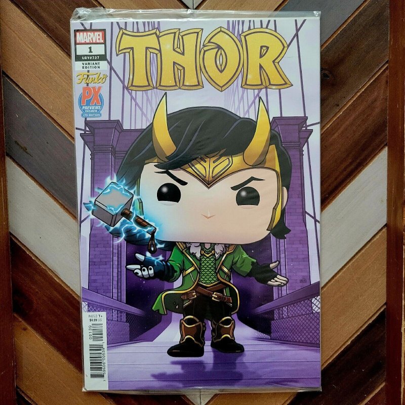 Buy Pop! Comic Covers Loki at Funko.