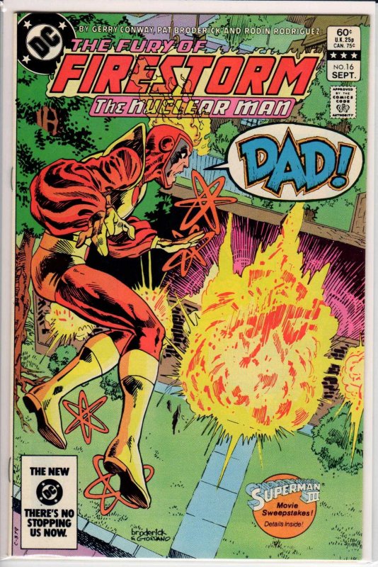 The Fury of Firestorm #16 Direct Edition (1983) 9.2 NM-