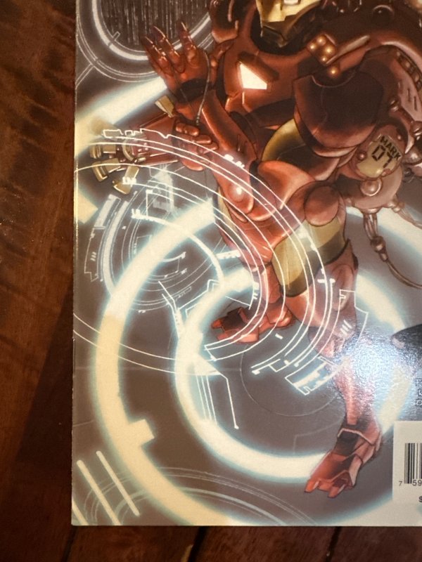 Invincible Iron Man #1 Larroca Cover (2008)