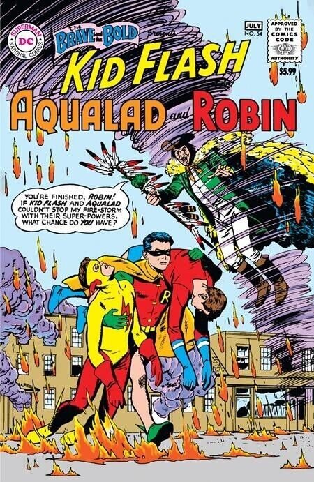 Brave And The Bold # 54 Foil Facsimile Edition NM DC 2024 [W2]