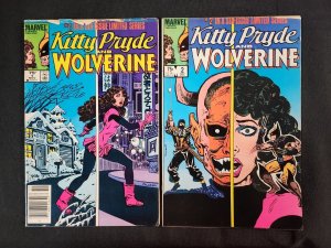 Kitty Pryde & Wolverine 6PC LOT #1-6 - Newsstand/Complete (5.0-6.0) 1984