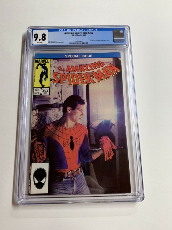 Amazing Spider-man 262 Cgc 9.8 White Pages Marvel Copper Age