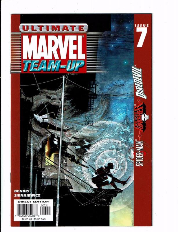 Lot of 7 Ultimate Marvel Team-Up Marvel Comic Books #2 3 4 5 6 7 8 BH36