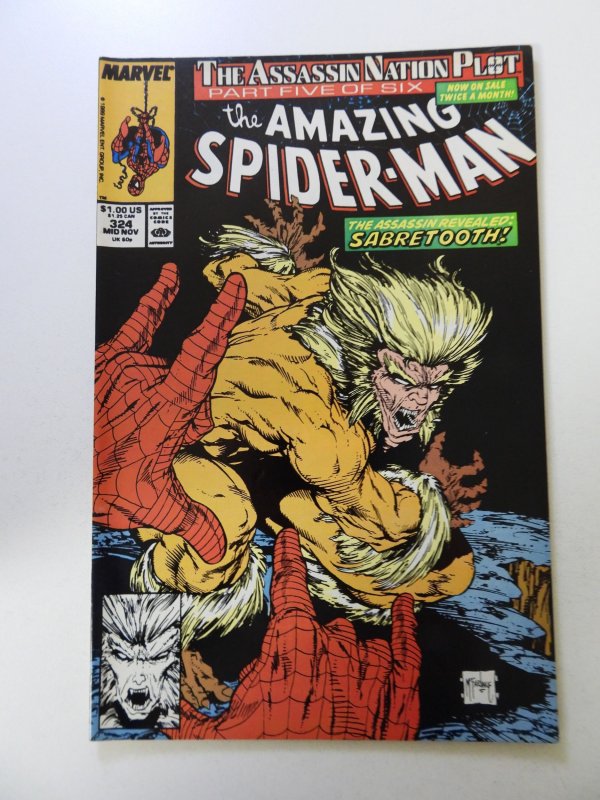 The Amazing Spider-Man #324 (1989) VF+ condition