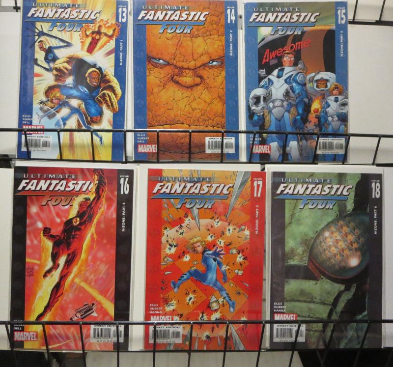 Ultimate Marvel Mini-Library Lot 46Dif Fantastic Four Avengers SHIELD Sinister6