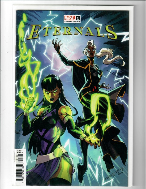 Eternals #1 (2021) Variant Cover