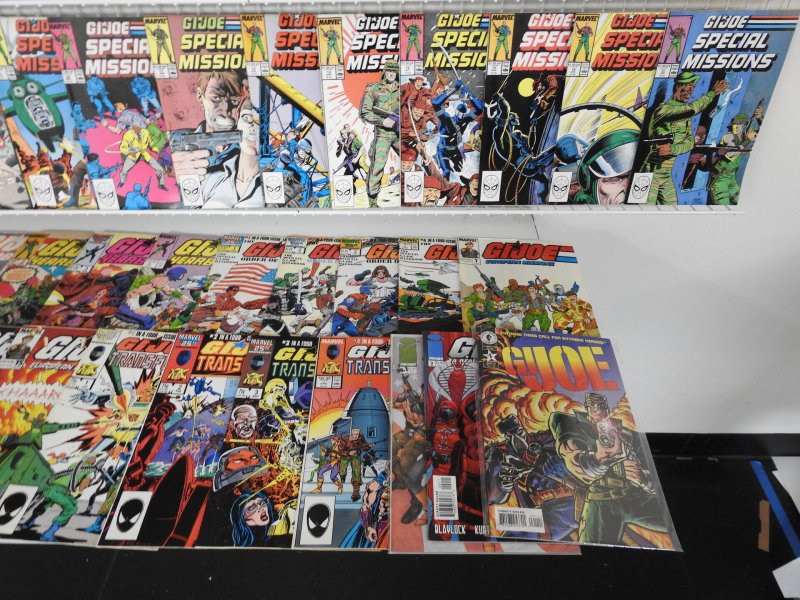 Huge Lot of 160+ Comics W/ G.I. Joe only!! Avg VF Condition!