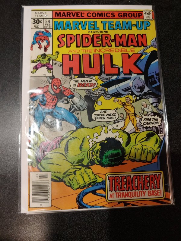 Marvel-Team-Up-54-Spider-Man-amp-The-Hulk VF+