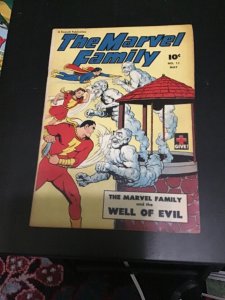 The Marvel Family #11 (1947) Well of Evil!  CC Beck! FN+ Oregon CERT Golden-Age!