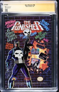 New Mutants (1991) # 98 (CGC 9.8 SS) Signed Fabian Nicieza • Marvel