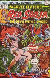 Marvel Feature presents Red Sonja #3 (Mar-76) NM+ Super-High-Grade Red Sonja