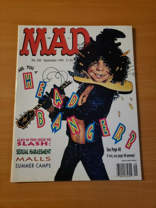 Mad Magazine #330 ~ NEAR MINT NM ~ September 1994