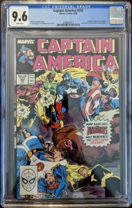 Captain America #352 Direct Edition (1989) CGC 9.6