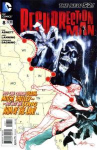 Resurrection Man (2011 series)  #8, NM + (Stock photo)
