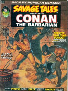 Savage Tales #2 featuring Conan the Barbarian Oct 1973