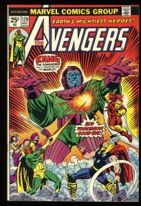Avengers #129 Kang the Conqueror Appearance!  Classic Cover!
