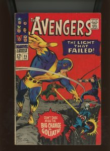 (1966) The Avengers #35: SILVER AGE! THE LIGHT THAT FAILED! (5.0/5.5)