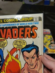 MARVEL COMICS THE INVADERS #26 and #35  1978