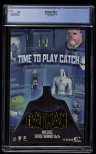 Batman '66 #1 CGC NM+ 9.6 White Pages 1:25 Case Variant