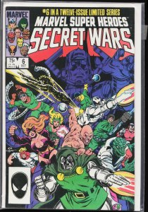 Marvel Super Heroes Secret Wars #6 (1984) Buckaroo Banzai [Key Issue]