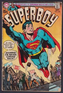 Superboy #168 1970 DC 3.0 Good/Very Good comic