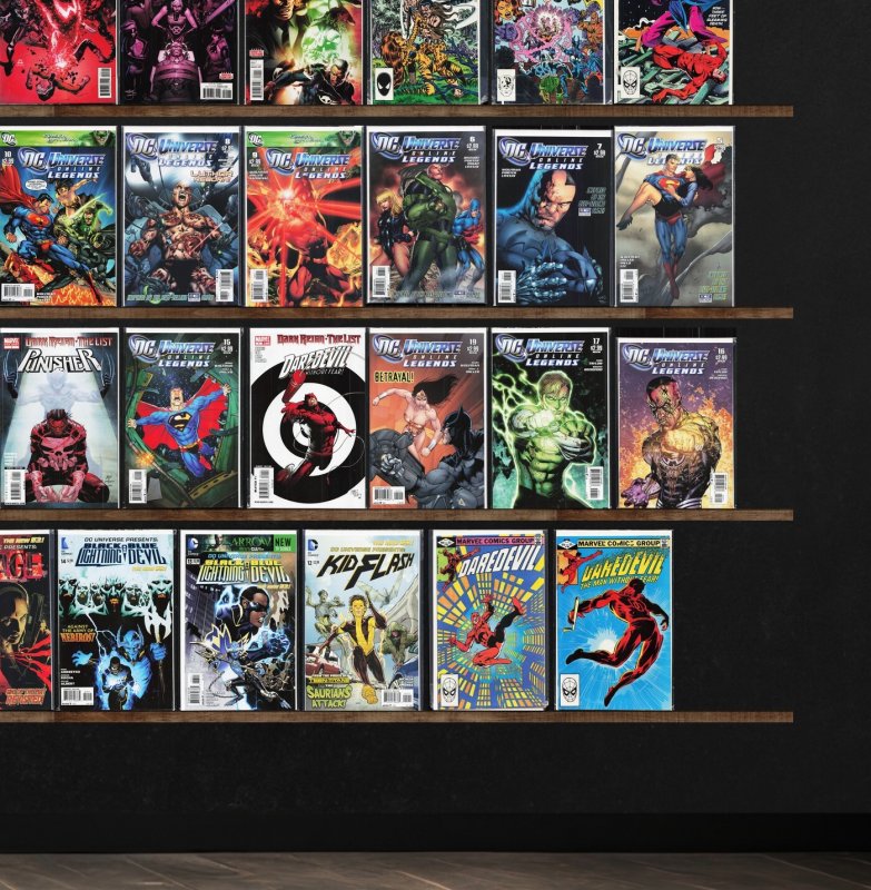 Huge Lot 160+ Comics with Daredevil, Dc Universe Presents, Deadly Class & More!