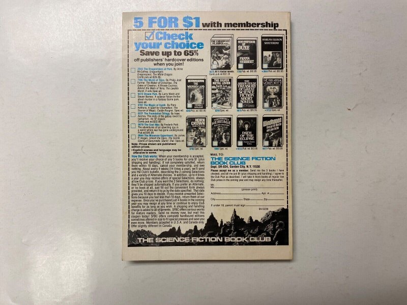 Magazine of Fantasy & Science Fiction Digest January 1982 MERCURY PRESS 2 J209