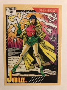 JUBILEE #38 : Marvel Universe 1991 Series 2 card; Impel, NM/M Hi Grade