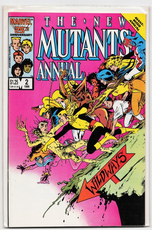 The New Mutants Annual #2 (1986) New Mutants [Key Issue]