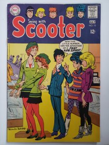 Swing With Scooter 13 (1968) top staple popped lower grade comic