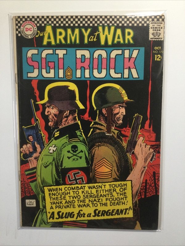 Our Army At War 172 Fine Fn 6.0 Dc Comics