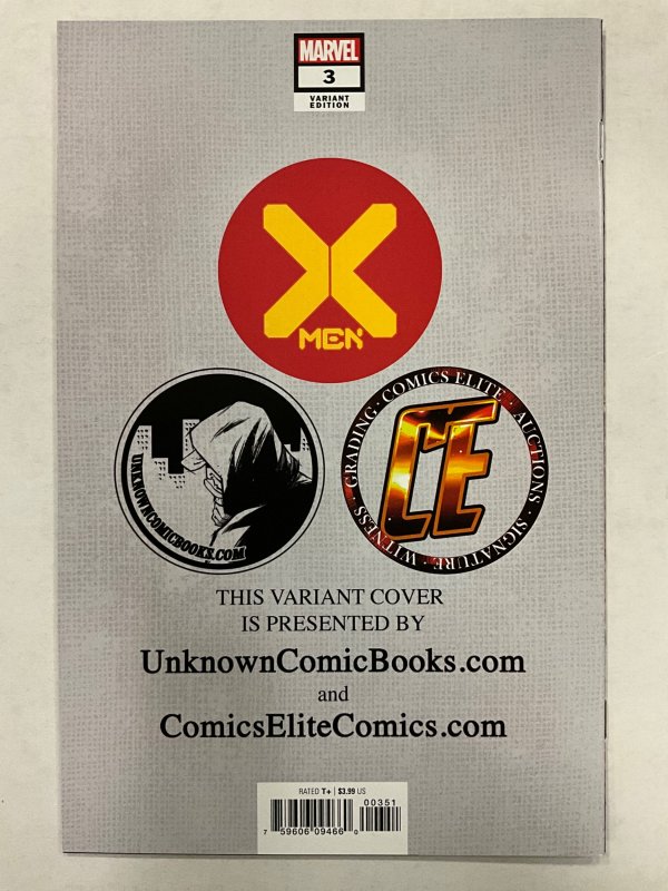 X-Men #3 Anacleto Virgin Cover (2020)