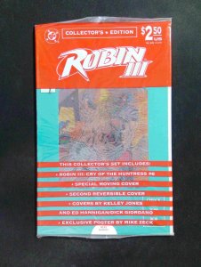 Robin 3 Cry of the  Huntress Collector's Set Robin III #6  DC 1993 NM  POLYBAG