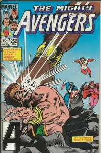 Avengers #252 ORIGINAL Vintage 1985 Marvel Comics Hercules