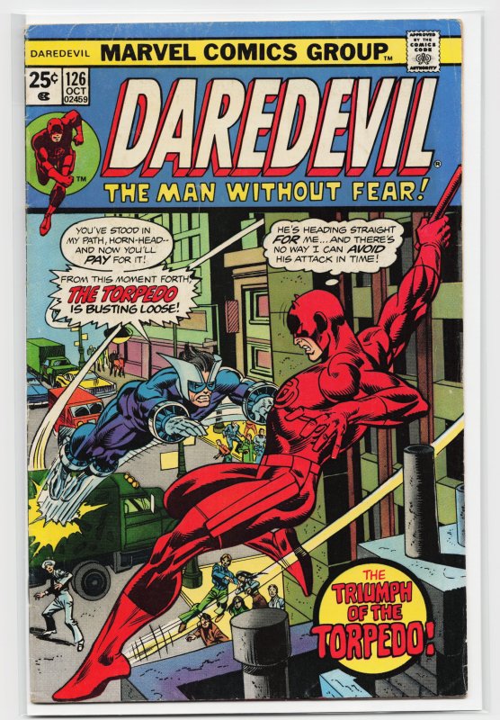 Daredevil #126 (1975) Daredevil [Key Issue]