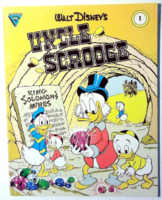 Gladstone Comic Album Uncle Scrooge #1 1987 Magazine Size Donald Duck Comic