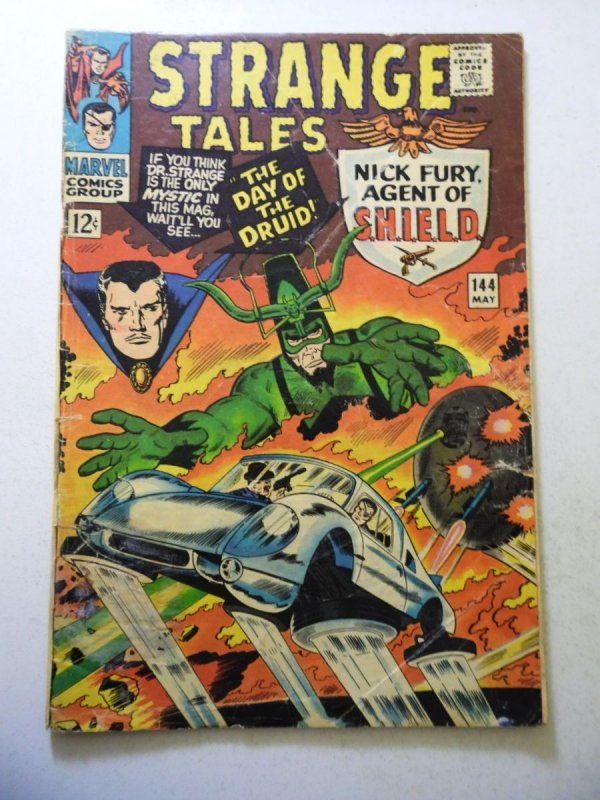 Strange Tales #144 (1966) GD/VG Condition ink tracing on fc