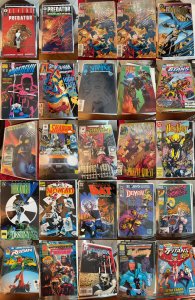 Group Lot of 25 Comics (See Details) Batman, Spider-Man, Predator