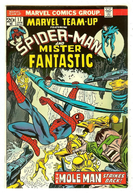 Marvel Team-Up 17   Spiderman & Mr. Fantastic