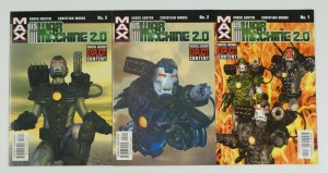 U.S. War Machine 2.0 #1-3 VF/NM complete series - chuck austen - marvel max set